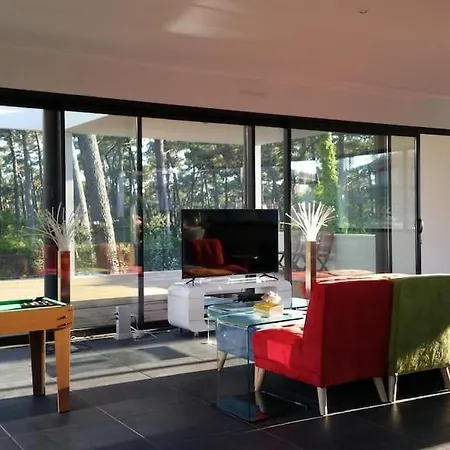 California Piscine Chauffee 14x4m Moulleau Abatilles 10 Pers Villa Arcachon