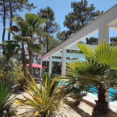 Villa California Piscine Chauffée 14x4m Moulleau Abatilles 10 Pers Arcachón