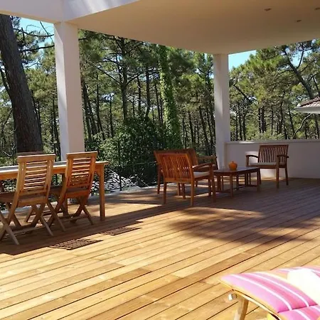 California Piscine Chauffee 14x4m Moulleau Abatilles 10 Pers Вилла *