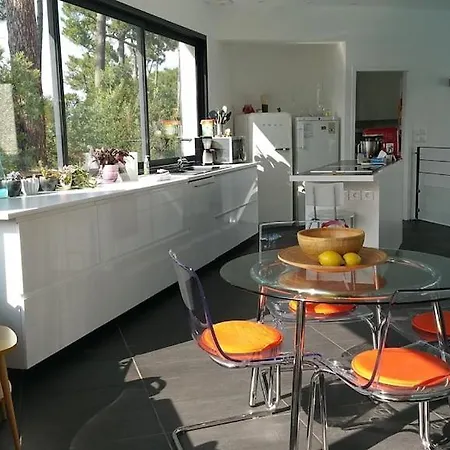 California Piscine Chauffee 14x4m Moulleau Abatilles 10 Pers Villa Arcachon