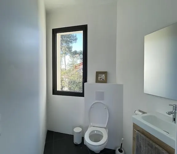 California Piscine Chauffée 14x4m Moulleau Abatilles 10 Pers Arcachón