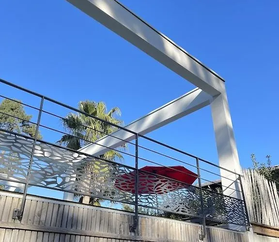 California Piscine Chauffee 14x4m Moulleau Abatilles 10 Pers Villa Arcachon