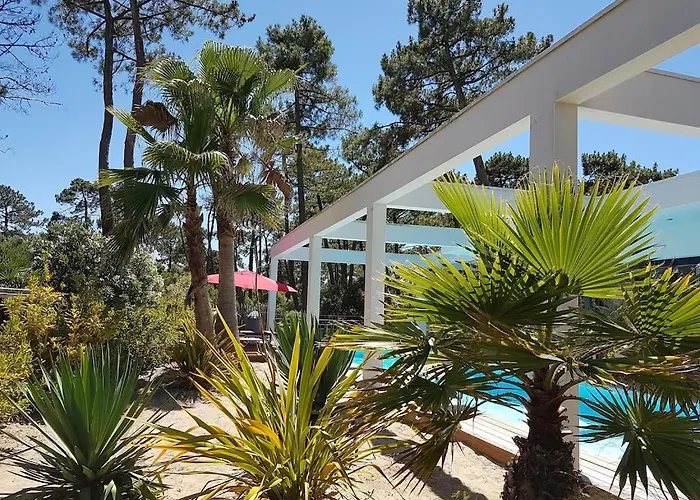 Villa California Piscine Chauffee 14x4m Moulleau Abatilles 10 Pers Arcachon