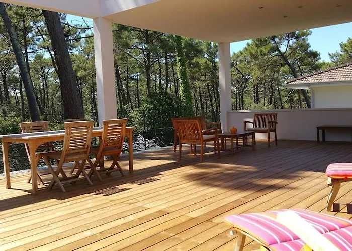 California Piscine Chauffee 14x4m Moulleau Abatilles 10 Pers Villa *