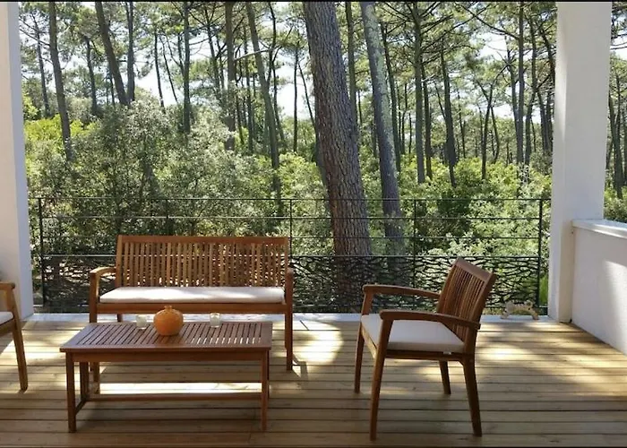 California Piscine Chauffée 14x4m Moulleau Abatilles 10 Pers Villa