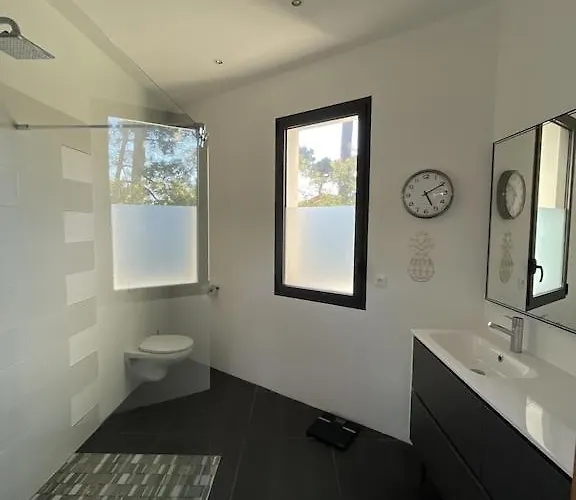 California Piscine Chauffee 14x4m Moulleau Abatilles 10 Pers Arcachon